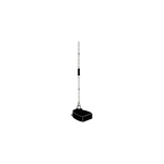 MOT-B - Hustler Black Trunk Lip Mount Scanner Antenna