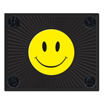 0241053 - Plastic color Happy Face Molded 14" x 17" Utility Mat