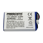 ACMR402 - President Randy Replacement Lithium Ion Battery Pack