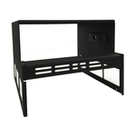 SAMLEX- 12492H Housing for Harris or Kenwood radios & power supply.