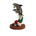 1255216 - Dolphins Statue With Base