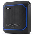 Griffin Survivor Rugged Power Bank Battery: 10,050 mAh Color: Black/Blue