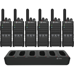 PX650BCH6 - Cobra® 42 Mile 2 Watt FRS Two Way Radios 6 Pack