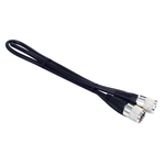PP8X1.5-BLK - ProComm 1.5' RG8X Black Coax Cable w/ PL259s