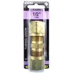 07443622 - Brass-Tite Air Brake Brass 1/2" Tubing Union