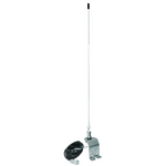 AU420-W - Accessories Unlimited Fender/Groove Mount 4' White Flexible Antenna Kit