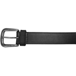 10625410136 - 36" Black Plain Field & Stream Leather Belt
