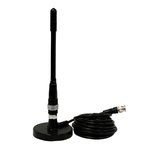 A108PM-BNC - ProComm 8" Magnetic Mount CB Antenna w/ Coax and BNC Connector