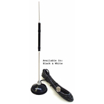 IC50-W - Hustler 21-5/8 Inch Center Loaded Magnet Mount CB Antenna Kit -White