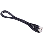KPP12-B - Kalibur 12' Black RG58A/U PL259 to PL259 Coax Cable Assembly