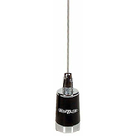 LMG150 - HUSTLER - 148-174 MHZ 200 WATT NMO STYLE 5/8 WAVE BASE LOAD ANTENNA WITH STAINLESS WHIP IN BLACK/CHROME FINISH