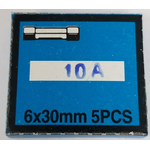 10AMP - Twinpoint 10 Amp Glass Fuses (Box Of 5)