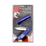 17051 - Titan 2 Piece Mini Flashlight & Pocket Knife Set