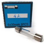 4AMP - Twinpoint 4 Amp Glass Fuses (Box Of 5)