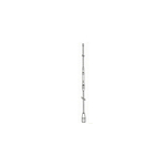 FG27S - Hustler Steel Center Load CB Antenna