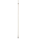 AUT400-W - 4' 1000 Watt White Heavy Duty CB Antenna