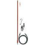 FS4SMK-R - Firestik Red 4 Foot Single FS II CB Antenna Kit