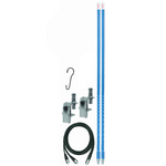 FS3DMK-BL - Firestik Dual 3 Foot FS II CB Antenna Kit (Blue)