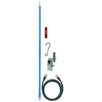 FS4SMK-BL - Firestik Blue 4 Foot Single FS II CB Antenna Kit