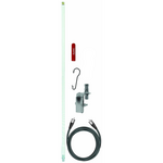 FS4SMK-W - Firestik White 4 Foot Single FS II CB Antenna Kit
