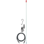 KW3SMK-W - Firestik 3' Single Mirror Mount CB Antenna Kit (White)