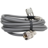 PR98XN13 - ProComm 9 Rg8x Coax With Pl259 & Nip13 Grey