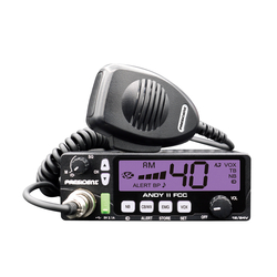 ANDY II - President 12-24 VDC CB Radio with 7 Color Display