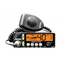 ANDY II - President 12-24 VDC CB Radio with 7 Color Display