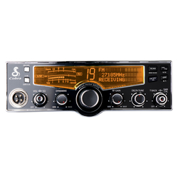 C29LCFM-T - Cobra® Deluxe AM/FM CB Radio With RF And Mic Gain, SWR Meter, Talk Back And Channel Scan