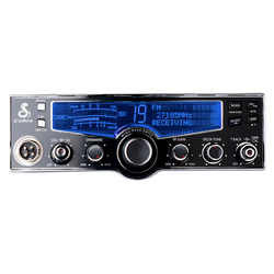 C29LCFM - Cobra® Deluxe AM/FM CB Radio With RF And Mic Gain, SWR Meter, Talk Back And Channel Scan