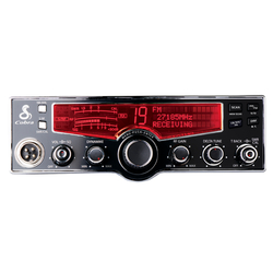 C29LCFM-T - Cobra® Deluxe AM/FM CB Radio With RF And Mic Gain, SWR Meter, Talk Back And Channel Scan
