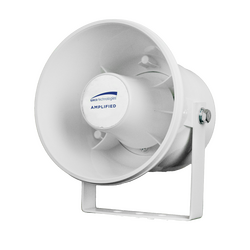 ASPC20-W - SPECO White 6" ABS Plastic Amplified 20 Watt Weatherproof PA Speaker