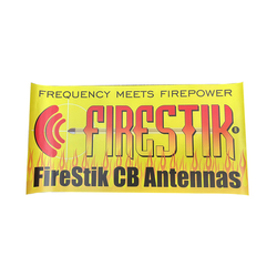 FIRESTIKBANNER - 24 X 12 Inch Firestik Vinyl Banner
