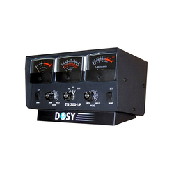 DOSY - Tb3001p Inline 1,000 Watt Black Face Triple Led Lighted Meter - Power, Swr & Am Modulation