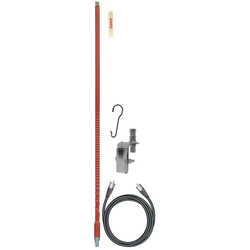 FS4SMK-R - Firestik Red 4 Foot Single FS II CB Antenna Kit